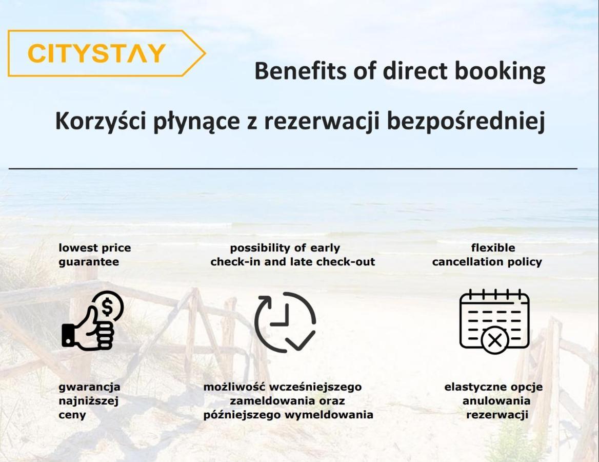 Citystay Parkur Sopot Apartment Екстериор снимка